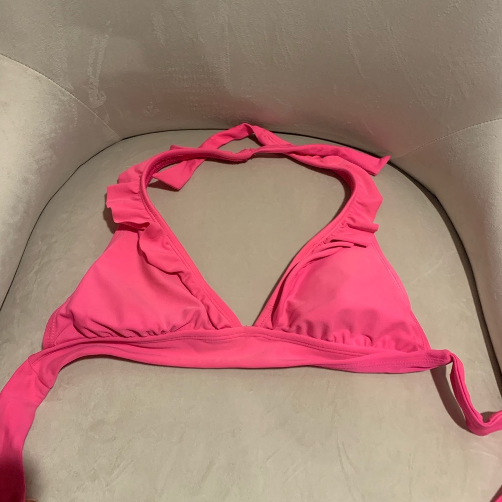 Pink bsuit top